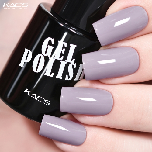 Gel Nail Polish Light Gray Purple