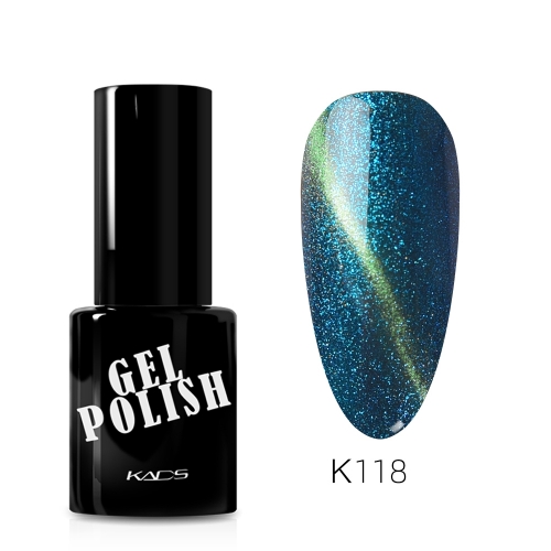 Chameleon Cat Eye Gel Nail Polish Blue Ocean