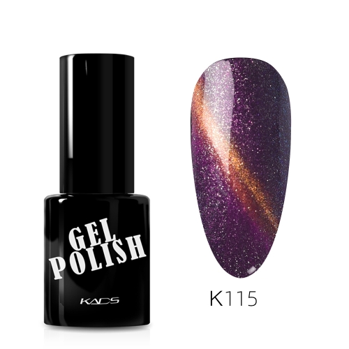 Chameleon Cat Eye Gel Nail Polish Purple