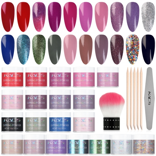 Nail Dipping Powder Kit 23 Colors