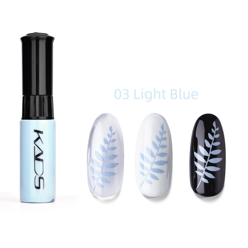 Nail Stamp Polish 10ml Light Blue