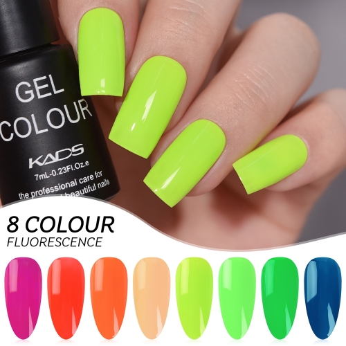 Fluorescent Nail Gel Bitter Lime Yellow-Green