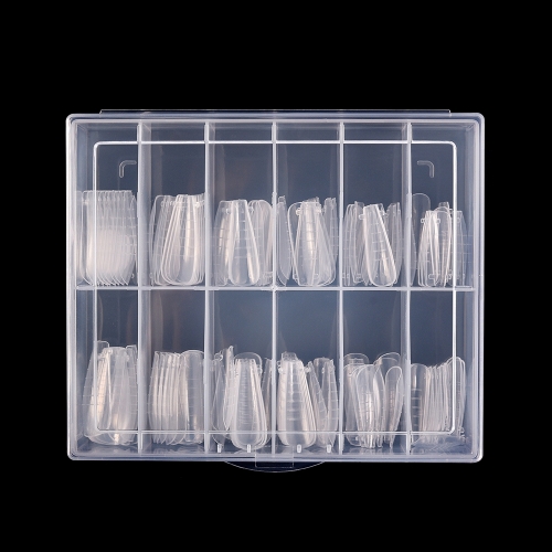 Nail Tips Building Mold With Scale 05 120Pcs/Box