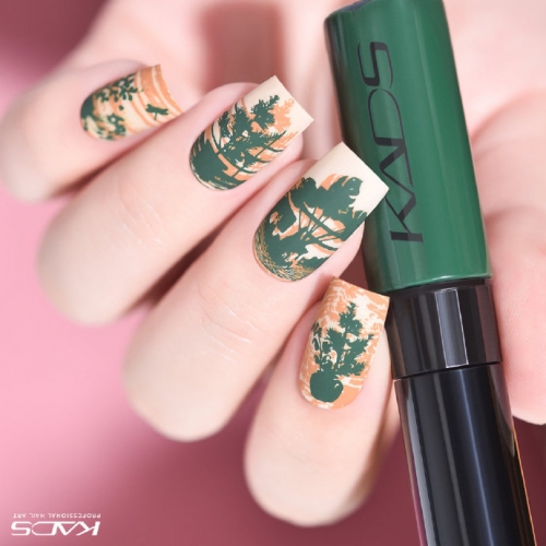 Nail Stamp Polish 10ml Deep Green