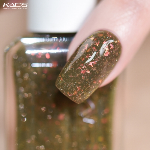 Moss Garden Nail Polish Flakies & Reflective Glitters