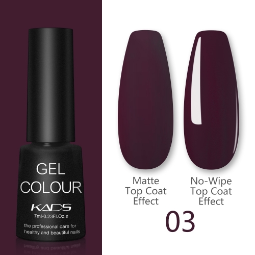 Gel Nail Polish Deep Purple