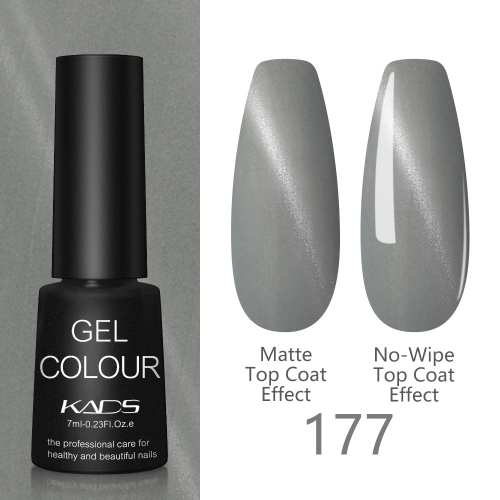 Grey Series Cat Eye Gel Nail Polish Brewster Grey