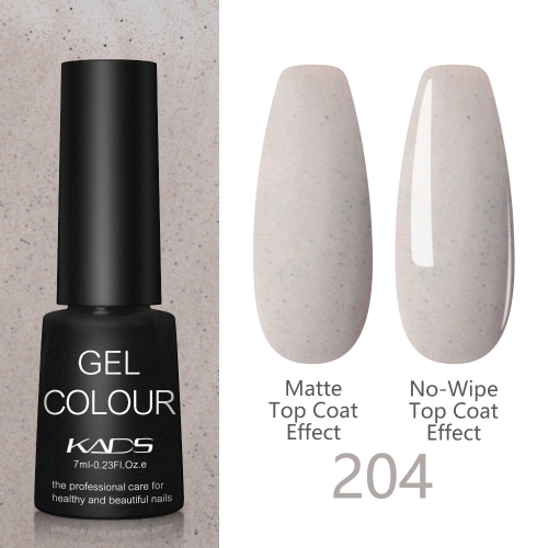 Sand Gel Nail Polish Pale Grey & Pink Dust