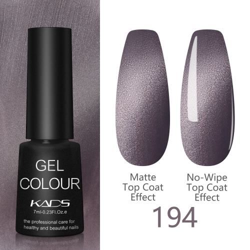 Meteorite Wide Cat Eye UV Nail Gel Polish Grey