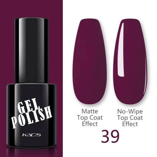 Gel Nail Polish Dark Plum