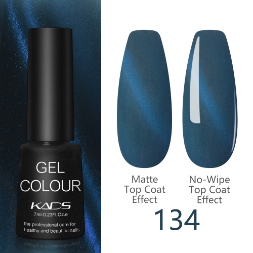 3D Cat Eye Gel Nail Polish Prussian Blue