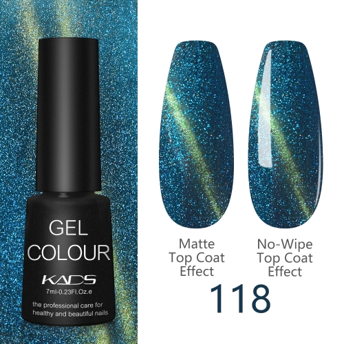 Chameleon Cat Eye Gel Nail Polish Blue Ocean