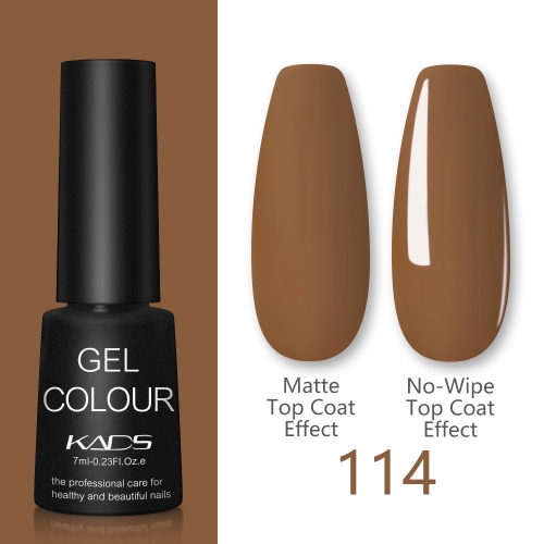 Gel Nail Polish Caramel Brown