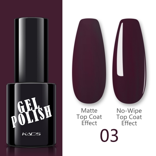 Gel Nail Polish Deep Purple