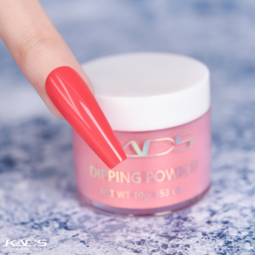 Nail Dipping Powder Coral Red 200124