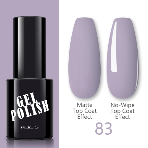 Gel Nail Polish Light Gray Purple