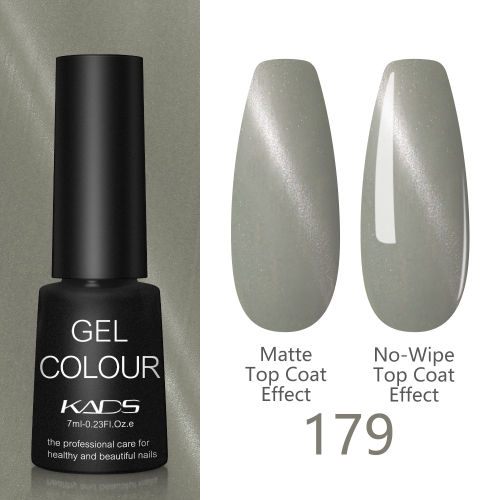 Grey Series Cat Eye Gel Nail Polish Dark Sage Green