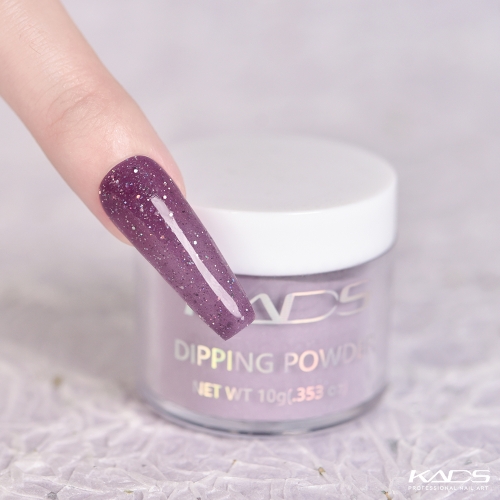 Nail Dipping Powder Jewel Purple Glitters 200125