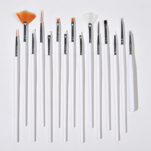 15Pcs Nail Art Brush Set Nail Pen 430080