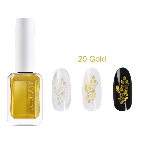 Nail Stamp Polish 20 Gold 11ml New Bottle