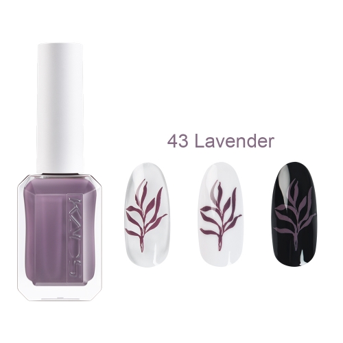 Nail Stamp Polish 43 Lavender 11ml New Bottle