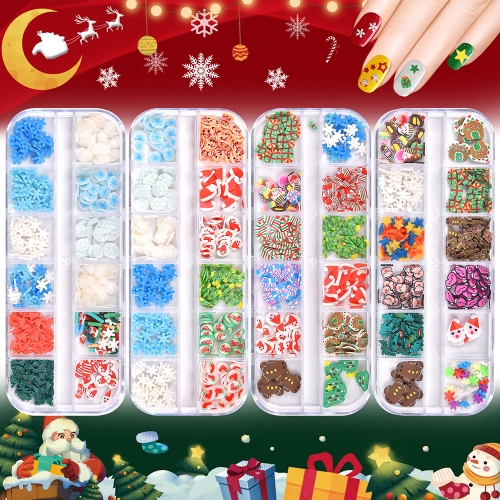 3D Christmas Nail Soft Slices 200163