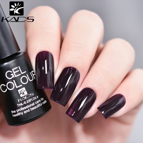 K KADS Gel Nail Polish Purple Black