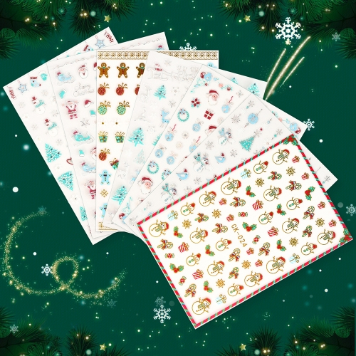 3D Christmas Nail Sticker 200180