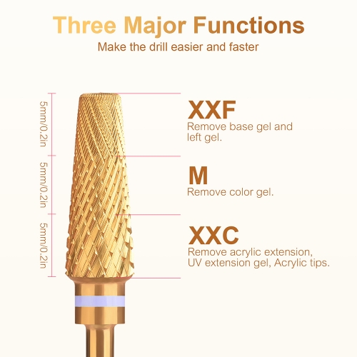 Tapered Barrel Nail Drill Bit 300200