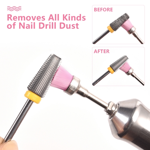 Nail Drill Bit Set Cleaning Brushes 300201