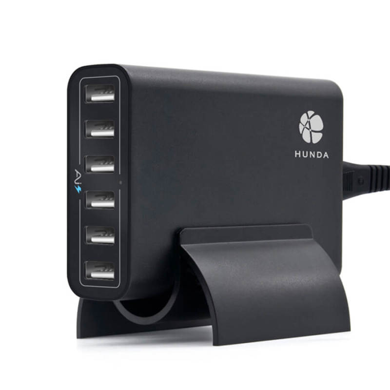 USB Multi Phone Charger Station 60W 6 Type-A Port