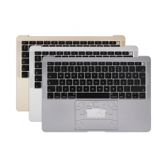 Grey Silver Gold Topcase Spanish for Apple Macbook Air Retina 13" A1932 Chassis Palmrest Top Case with Keyboard and Backlit