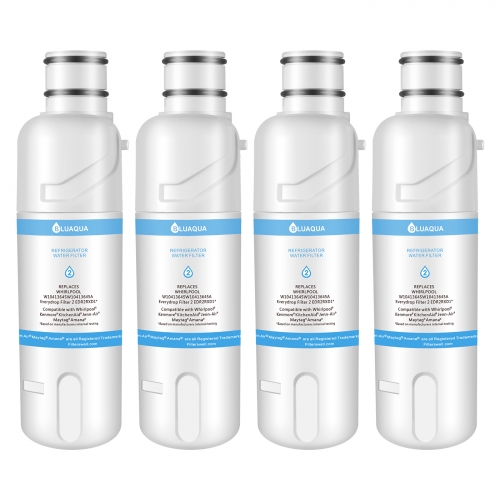 Replacement for KitchenAid KFFS20EYBL01 Water Filter (OEM) EDR2RXD1 filter 4-pack