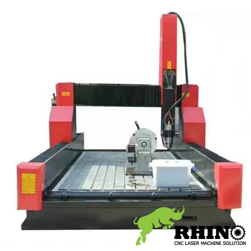 Stone CNC Carving Machine for Marble Granite with Rotary