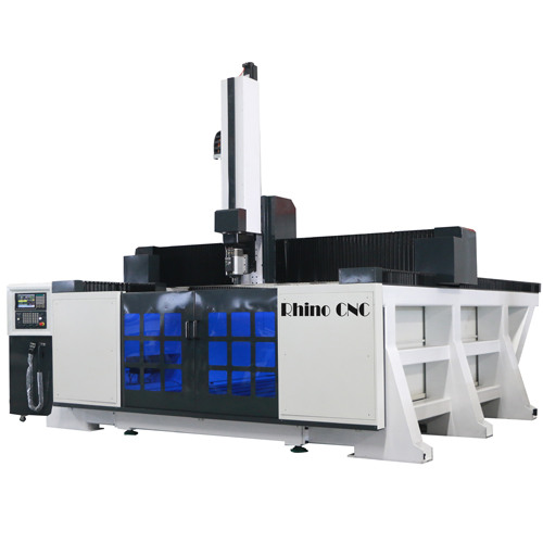 Economic 5 Axis CNC Router for Foam EPS Wood Aluminum Mould Making