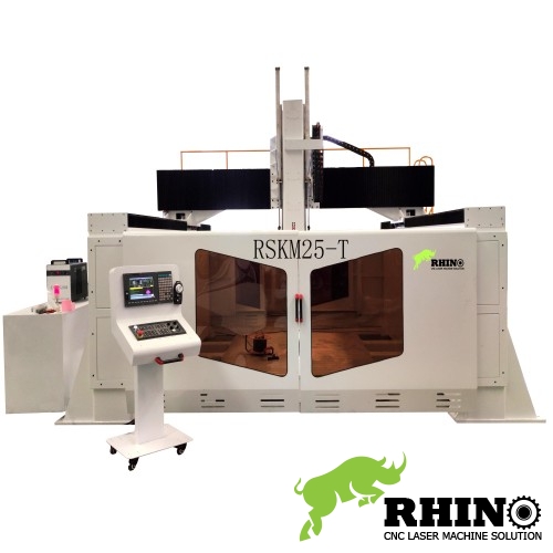 Rhino DAMES 5 Axis CNC Router Woodworking for 3D Mold Sculpture Making