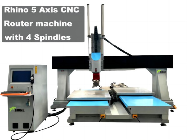 Large Moving Table 5-Axis CNC Machine Center DMS 5 Axis CNC Router 1