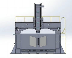 Large Moving Table 5-Axis CNC Machine Center, DMS 5 Axis CNC Router