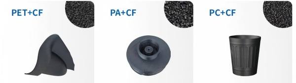 pellet material in industrial 3d printer