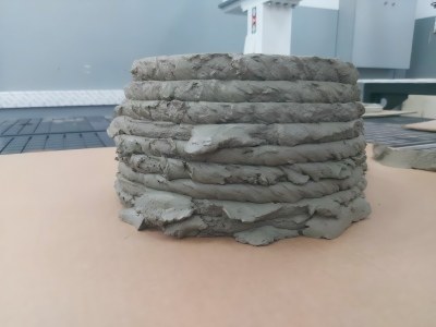 concrete formulations mold made by 3d printer