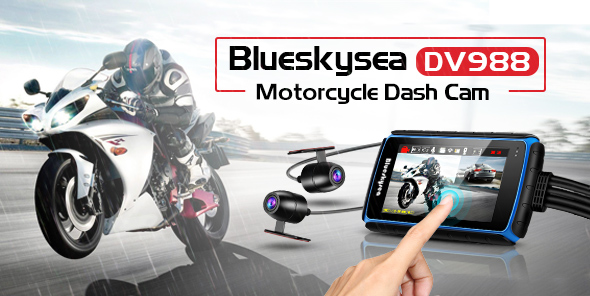 DV988 Motorcycle Dashcam