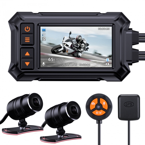 A12  Motorcycle Dash Cam