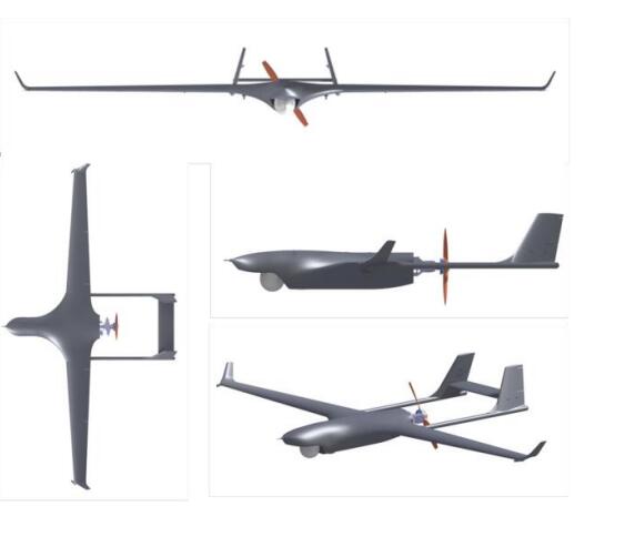 FH-96 Long-Flight UAV System dimension