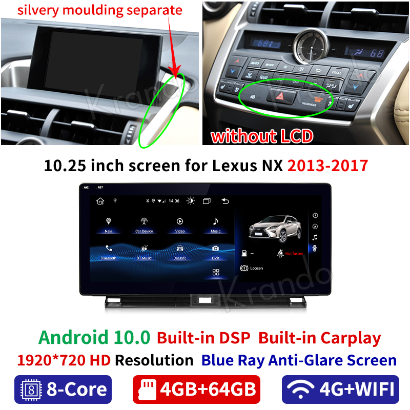 Krando Android G G Car Radio Audio For Lexus Ct