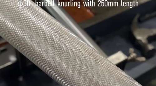 φ30 barbell knurling 250mm length