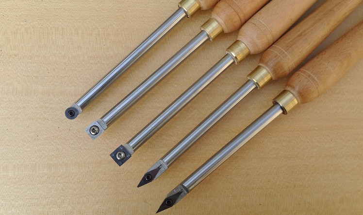 rouond shand wood handle woodturning tools