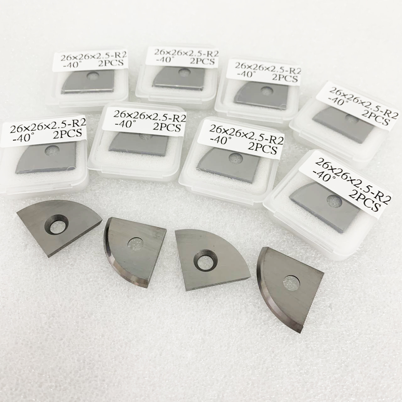 Tungsten Carbide Pallet Notching Blades