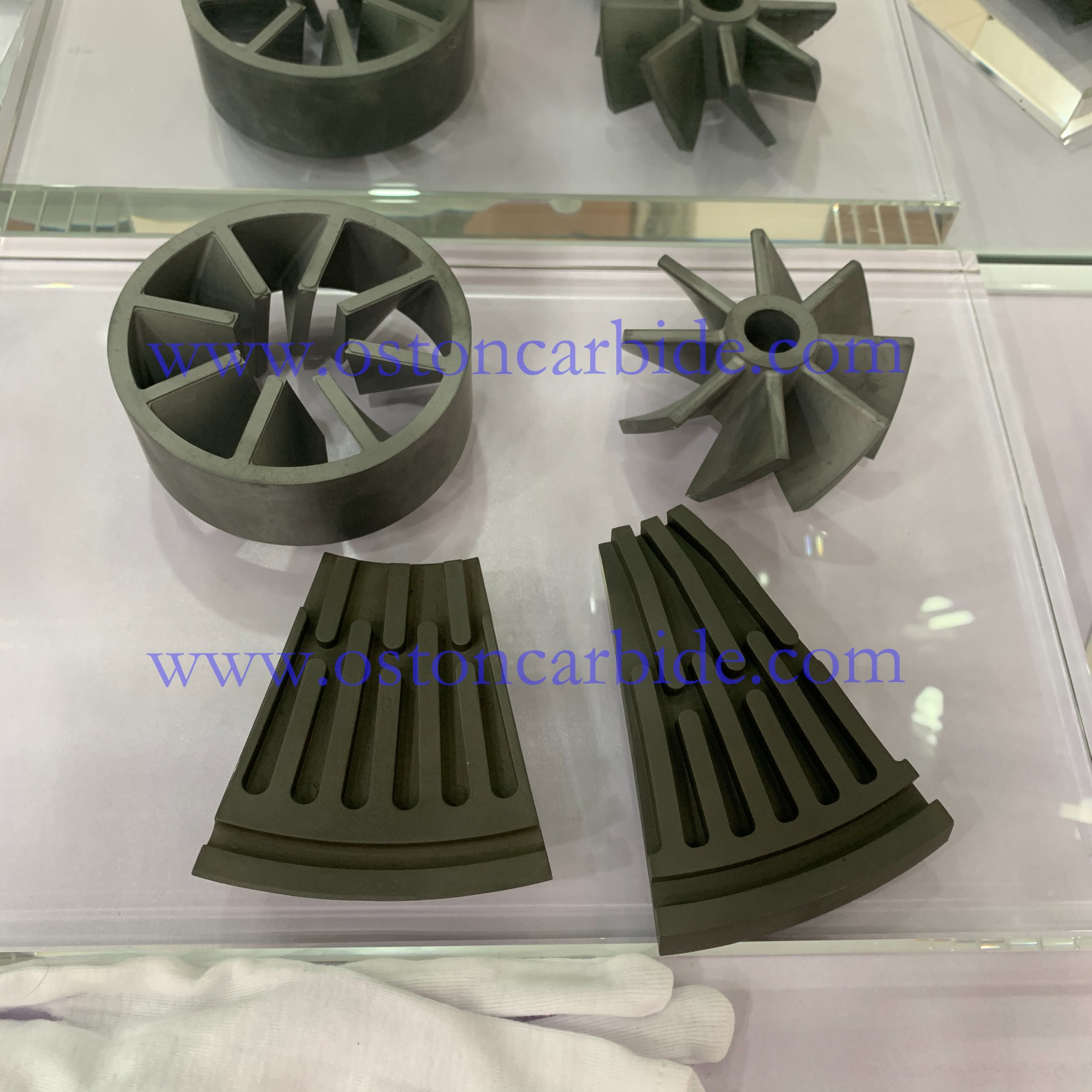 Tungsten carbide rotors