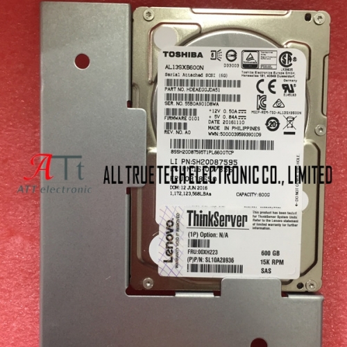 AL13SXB600N for Lenovo  00XH223 03T8650 600G SAS enterprise 15K 6G Hard drive