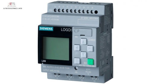 Siemens LOGO! Series PLC CPU for Use with LOGO! 8.3, 12 V dc, 24 V dc Supply, Relay Output, 8-Input